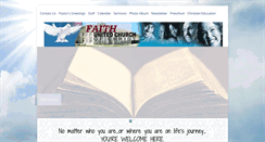 Desktop Screenshot of faithchurchucc.com